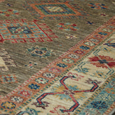 Handmade extra fine Afghan Kazak rug - 308276